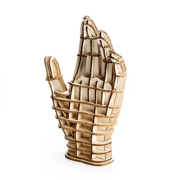 3D puzzle, kéz