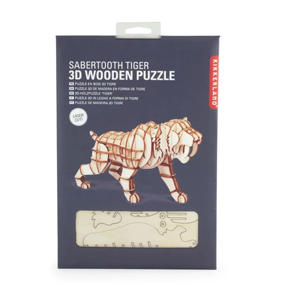 3D puzzle, tigris