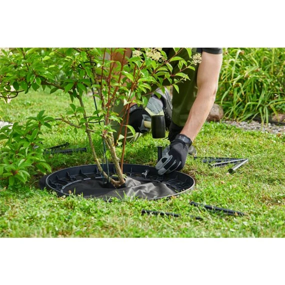 Ágyás- és gyepszegély rugalmas, 4,5x8 cm x 1 m