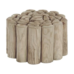 Ágyásszegély rönk jellegű 5x20 cm x 1,5 m