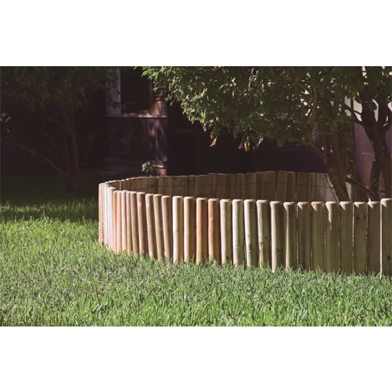 Ágyásszegély rönk jellegű 5x20 cm x 1,5 m