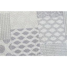 Ágytakaró patchwork mintás 180x260x1 cm