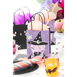 Ajándéktasak boszorkány, mix, 8x14x18 cm