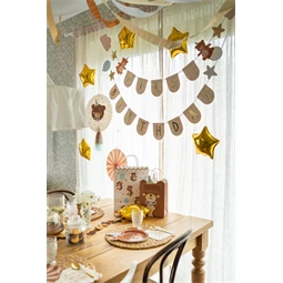 Ajándéktasak maci, vegyes, 18x29x10,5 cm