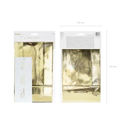 Ajándéktasakok arany 18,5x28,5x8 cm S/3