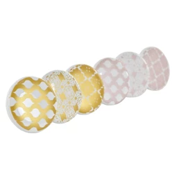 Ajtógomb 4x4x2,5 cm 6 féle