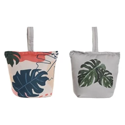 Ajtótámasz levél mintával 25x10x21 cm 2 féle