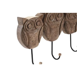 Akasztó falra bagoly 29x5x18 cm