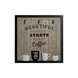 Akasztó falra 41x3x41 cm