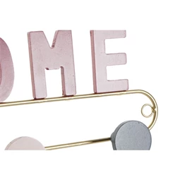 Akasztó falra "Home" felirattal 46x5x17 cm