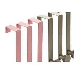 Akasztó szett ajtóra 3x8x17 cm 2 féle S/3