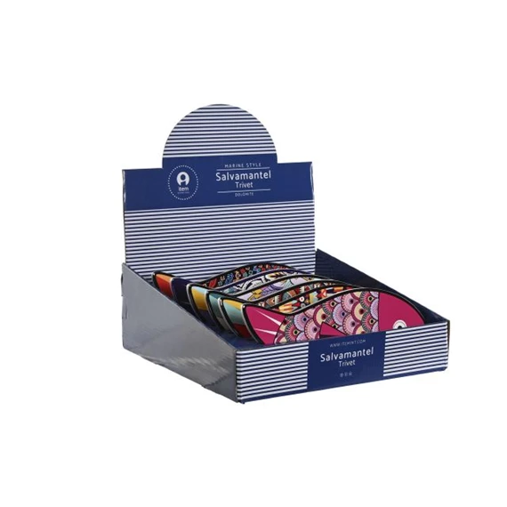 Alátét hal 29x12x1 cm 6 féle