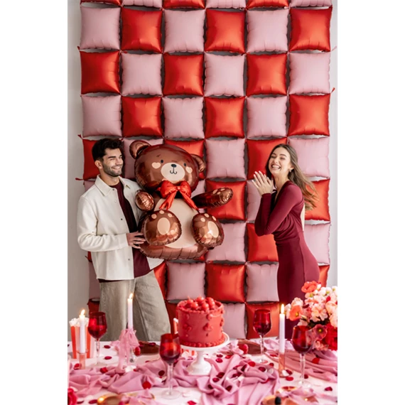 Álló fólia lufi maci 59x88 cm mix