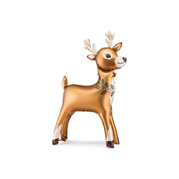 Álló fólia lufi rénszarvas 65 x 105 cm kevert színek