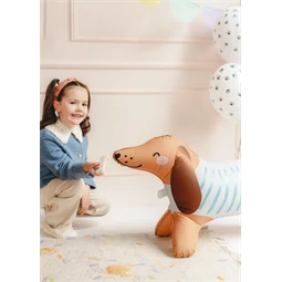 Álló fólia lufi tacskó 89x58 cm mix