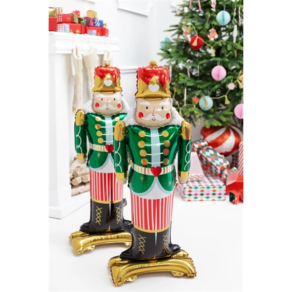 Álló lufi diótörő fólia 34x85 cm mix