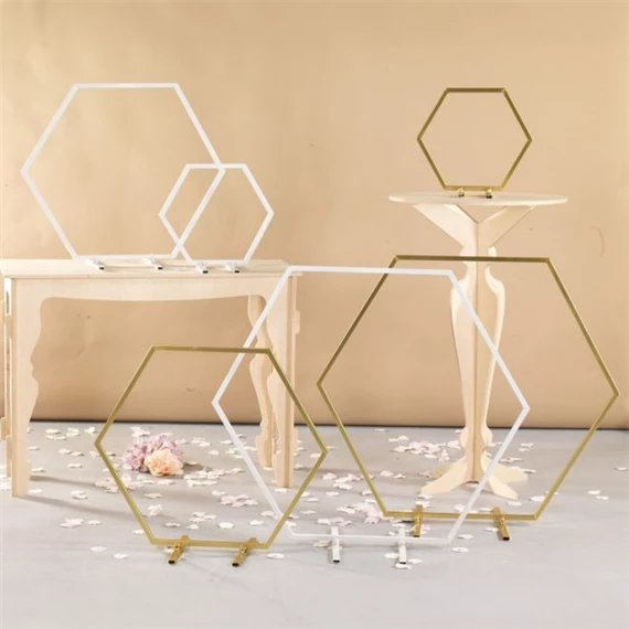 Állvány hatszög alakú 70 cm