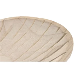 Asztali kínáló levél alakú 39x32x4 cm