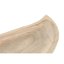 Asztali kínáló levél alakú 45x18x3 cm