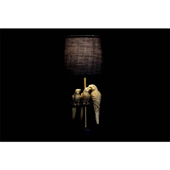 Asztali lámpa, papagáj 20x20x39 cm
