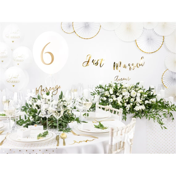 Asztalterítő fehér 300 cm