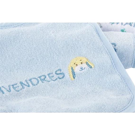 Baba előke szett 19x29x3 cm 4 féle S/7