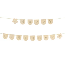 Banner boldog születésnapot rózsaszín 3 m