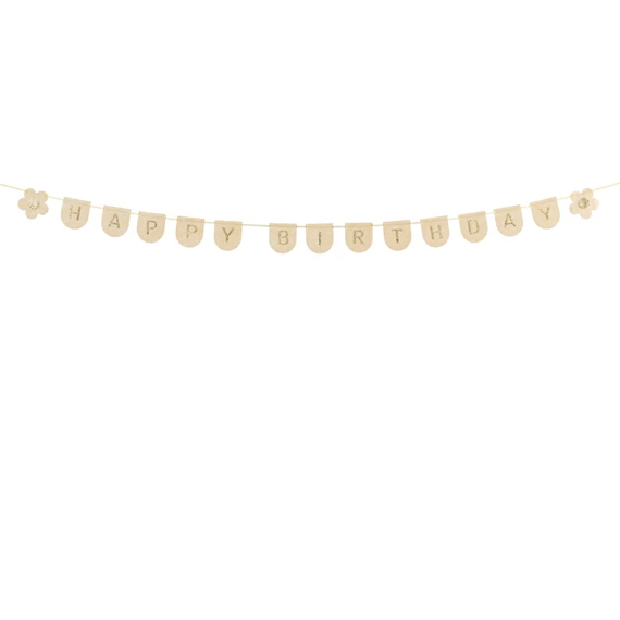 Banner boldog születésnapot rózsaszín 3 m