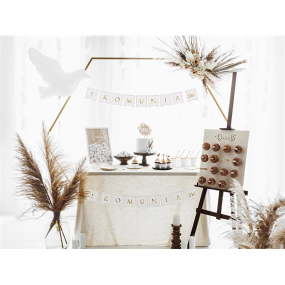 Banner elsőáldozás, 15x133 cm