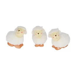 Bárány masnival 9 cm 3 féle