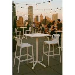 Bárasztal szett 60x60x102 cm S/3