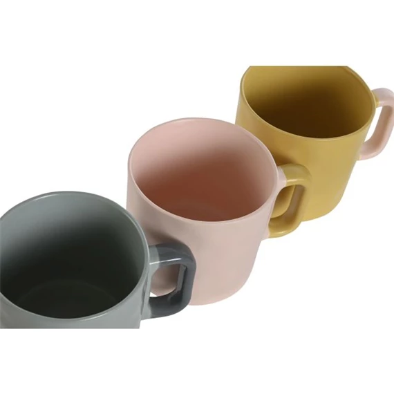 Bögre 400 ml 13x10x9 cm 3 féle