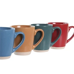 Bögre 11x7,8x8,5 cm 240 ml 4 féle