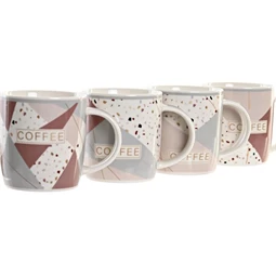 Bögre 11,5x8,3x9,5 cm 365 ml 4 féle