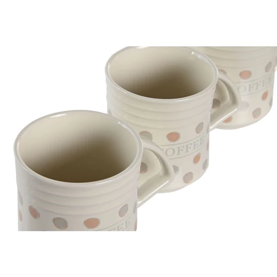 Bögre szett 12x8,5x9,5 cm S/4 300 ml