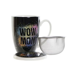 Bögre teás MOM 12x9x11 cm 4 féle 380 ml