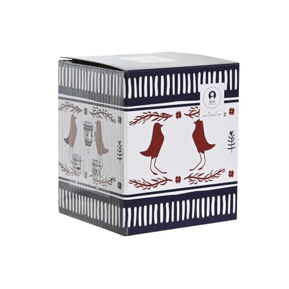 Bögre teás 12x9x11 cm 380 ml 3 féle