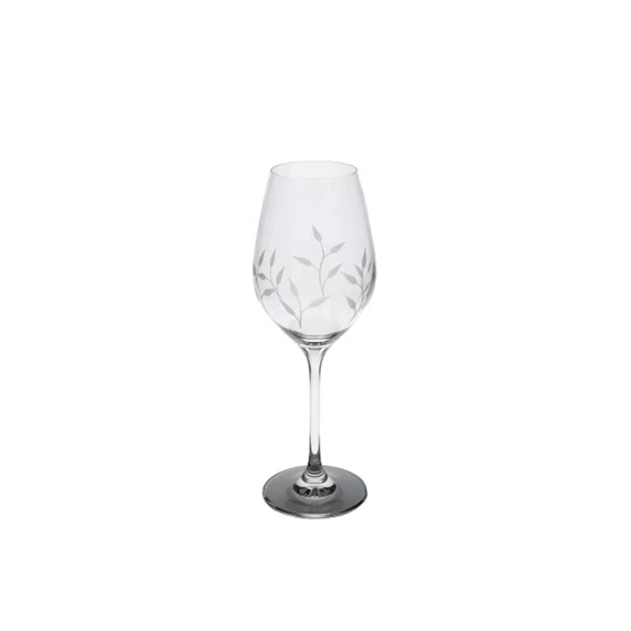 Boros pohár Swarovski kristállyal 360 ml 22,5x8 cm S/2