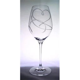 Boros pohár Swarovski kristállyal 470 ml 24x9,3 cm S/2
