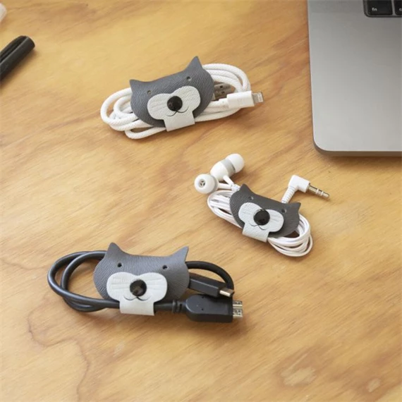 Kábelkötegelő macska 4,8x5,6 cm, 3,9x4,4 cm S/3