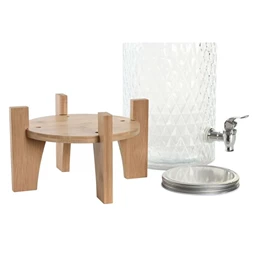 Csapos üveg 24x24x41 cm