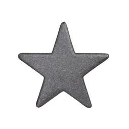 Csillag glitteres 25x25 cm