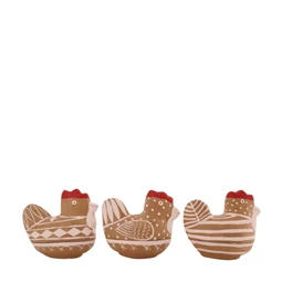 Csirke 10,5x7x9 cm 3féle