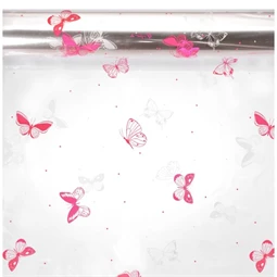 Csomagoló fólia pillangó mintával 1x50 m