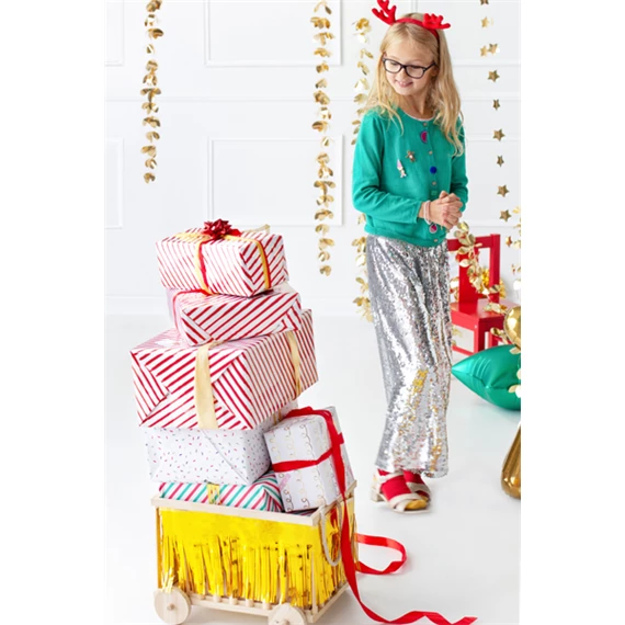 Csomagolópapír csíkos 70x200 cm