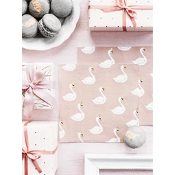 Csomagolópapír rózsaszín, mix, 70x200 cm S/2