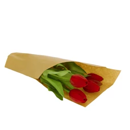 Csomagolópapír vágott virághoz 17x8x30 cm S/50