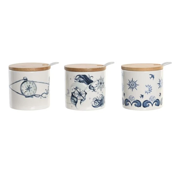 Cukortartó 7,5x7,5x7,5 cm 3 féle