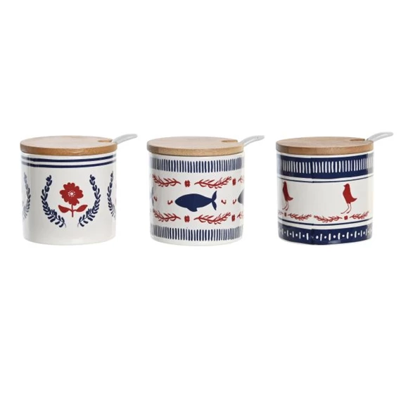 Cukortartó 7,5x7,5x7,5 cm 3 féle