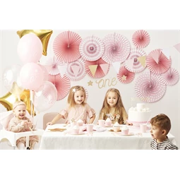 Cupcake dísz 1, születésnap arany 10 cm S/6